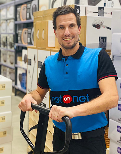 Peter Röstlund, butikschef NetOnNet, Norrköping