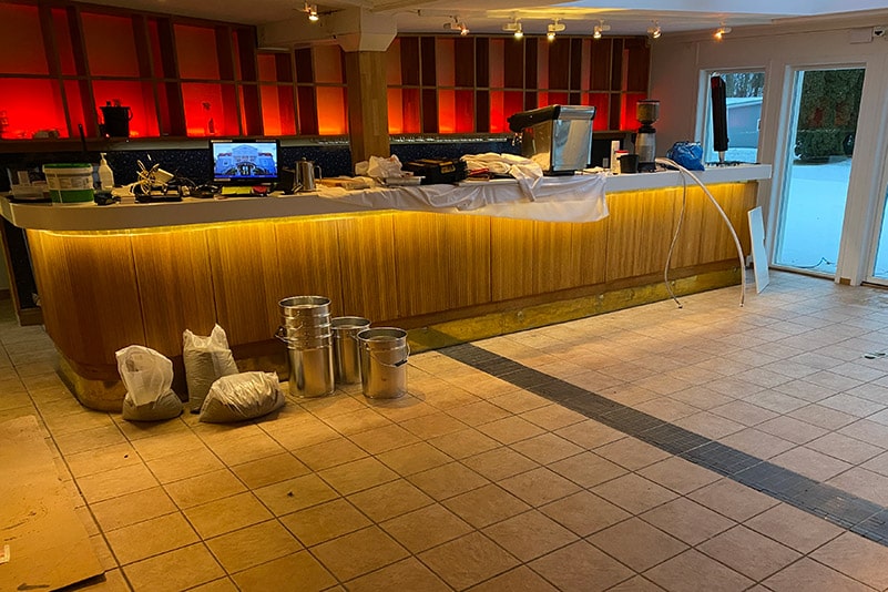 Bar före renovering